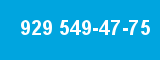 929 549-47-75 929 549-47-75
